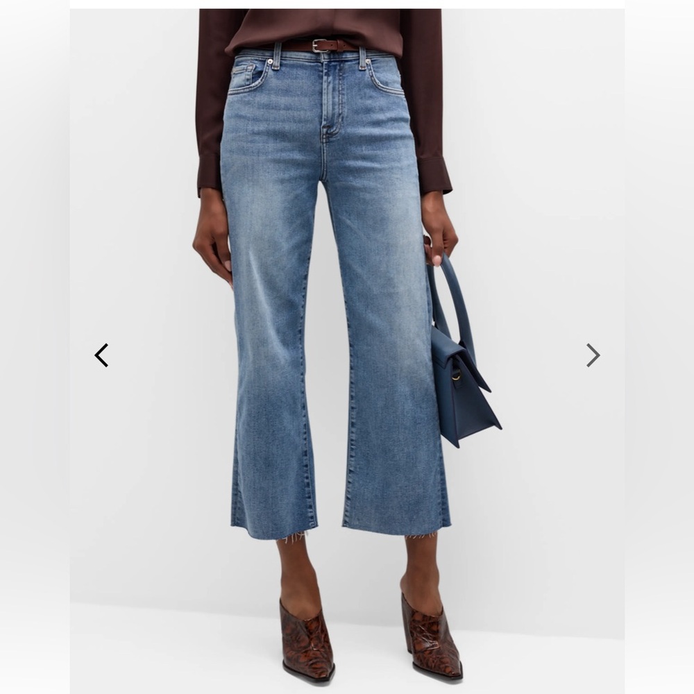 7 for all mankind cropped Alexa jeans